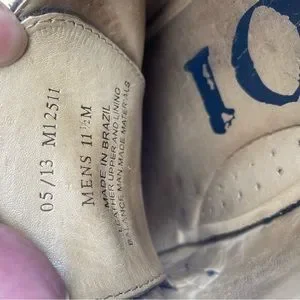 1901 | Shoes | 91 M23209 Sz 115 M Olive Green Oxford Mens 